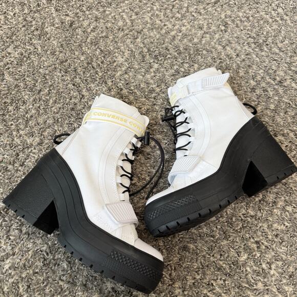 CONVERSE Chuck Taylor All Star GR 82 XX HI Size 6 White Black Platform Chunky - Picture 3 of 8